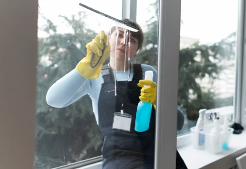 Nettoyage de vitres intérieures et extérieures à Chabournay